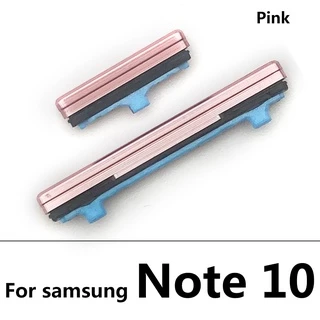 อะไหล่ปุ่มปรับระดับเสียง สําหรับ Samsung Galaxy Note9 Note9 10 Plus ปุ่มสวิตช์เปิด-ปิด สําหรับ