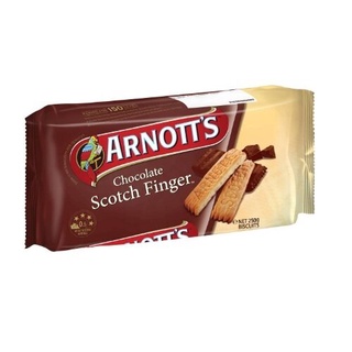 Arnotts chocolate Scotch Fingers แครกเกอร์ ขนม ขนมขบเคี้ยว ขนมปังสอดไส้ครีม