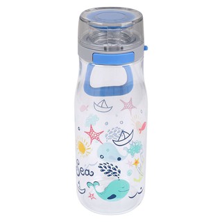 ขวดน้ำ KECH TRITAN 0.47 ลิตร สีฟ้า/ใส  WATER BOTTLE KECH TRITAN 0.47L BLUE/CLEAR