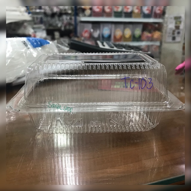 กล่องพลาสติกใสใส่ขนม Tc-103