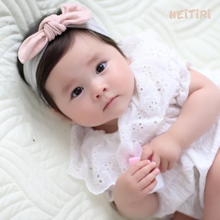 สายคาดผมโบว์สาวน้อย สลับสีโบว์และสายคาด Angel Neitiri