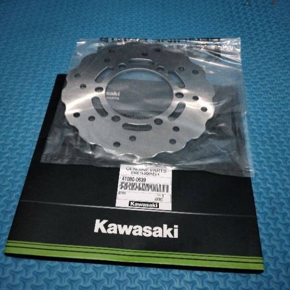 จานดิสเบรคหลัง Kawasaki klx 150 bf ดั้งเดิม 41080-0639