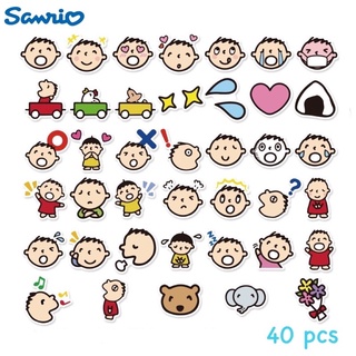 Sticker สติ๊กเกอร์ Tabo H 128 ทาโบะ 40ชิ้น mymelody มายเมโลดี้ hello kitty ซานริโอ้ คิตตี้ sanrio มายเม เมโลดี้ ตี้ tabo