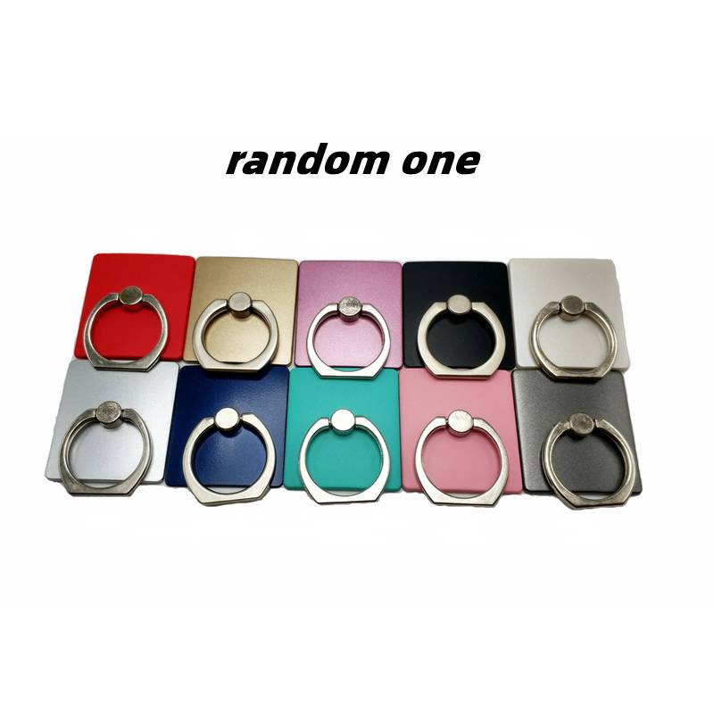 เบส 1ชิ้นแฟชั่นโทรศัพท์มือถือผู้ถือแหวนสแควร์สีแดงทองเงินของขวัญสําหรับแฟนโทรศัพท์แหวนหัวเข็มขัด - รูปที่ 4