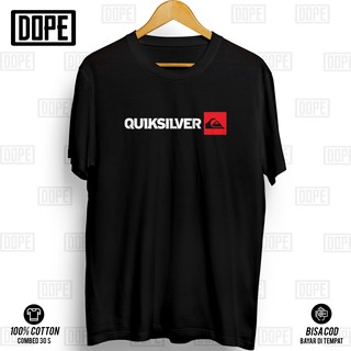 เสื้อยืด Quiksilver Premium QuickSilver Quick Quik Silver สําหรับผู้ชาย และผู้หญิง V2