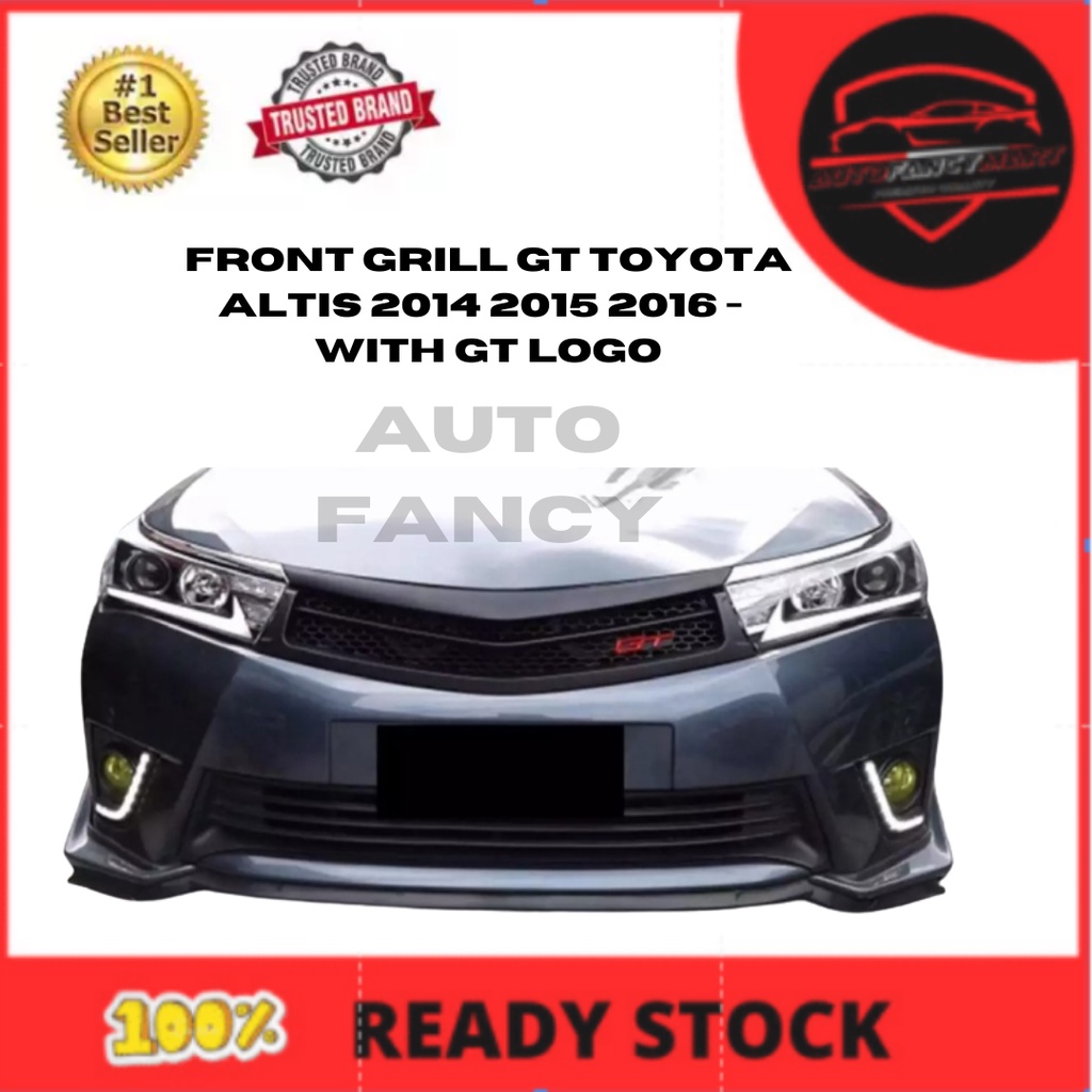 กระจังหน้า GT Toyota Altis 2014 2015 2016 - มีโลโก้ GT
