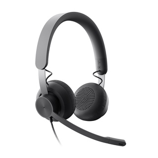 Logitech Zone Wired Headset with Noise Canceling Mic (981-000876)