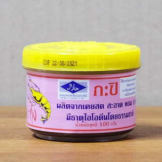 กะปิตรากุ้ง ขนาด 100 กรัม