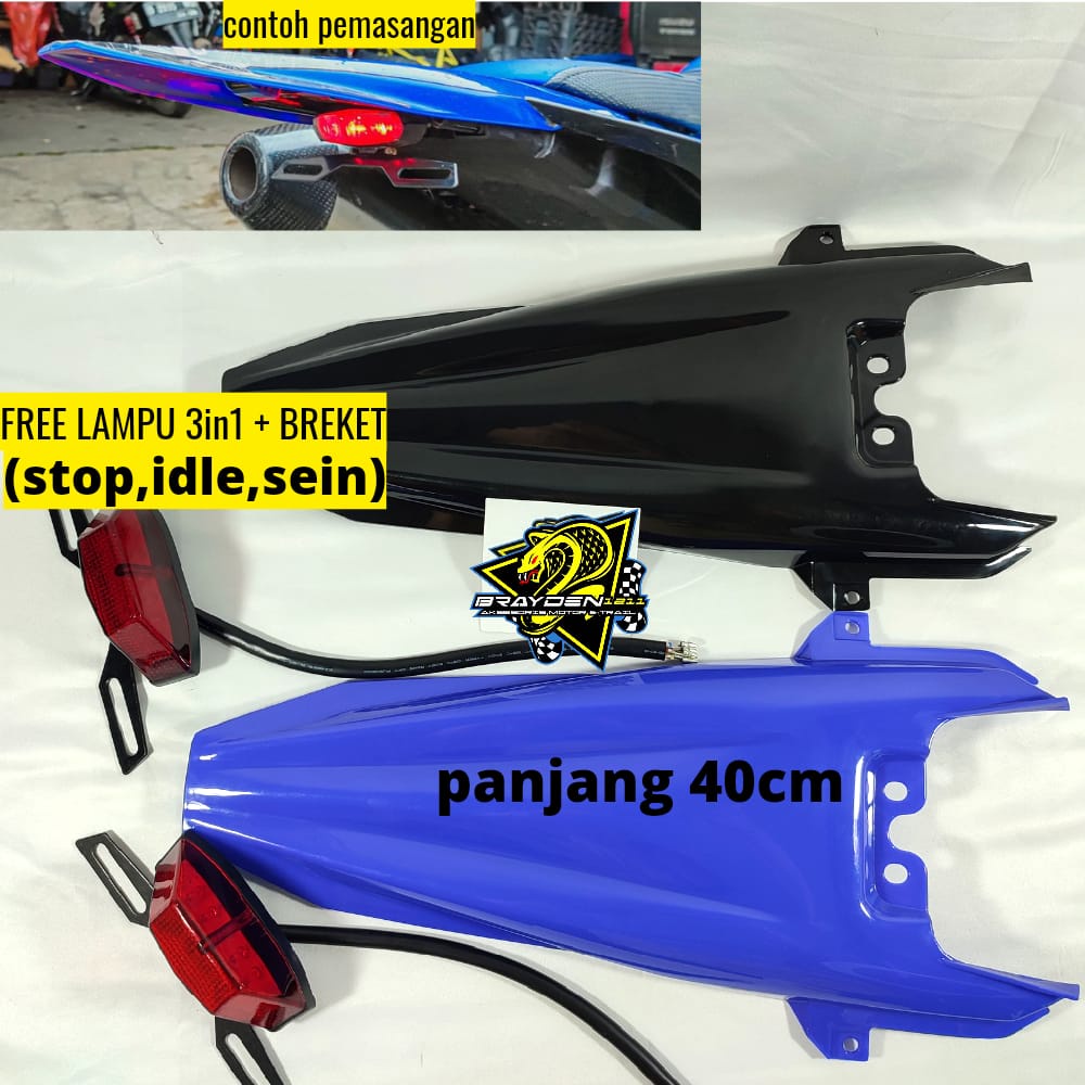 YAMAHA WR155 REAR FENDER/3IN1 STOP LAMP WR155/บังโคลนด้านหลัง WR155/บังโคลนด้านหลัง WR155