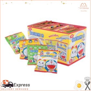 เจลฟี่ โดราเอมอน ขนมเยลลี่ รสผลไม้ 22 กรัม แพ็ค 12 ห่อJelfy Doraemon fruit flavored jelly snacks 22 g. pack of 12