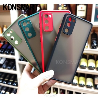 เคสโทรศัพท์ Samsung Galaxy A03S, A52S 5G, A02S , Matte Color Edge, Shockproof Case, Soft Edge, Hard Back, Mobile Phone เคส Samsung A52S 5G, Can Protect The Camera