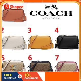 ลดกระหน่ำ! 【ซื้อ 2 ชิ้นรับส่วนลด 2% 】Coach F76629 Women Bag Shoulder Bag Cross Body Bag Boston Bucket Bag