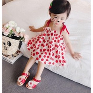เดรสสายเดี่ยวน่ารักๆ สำหรับเด็กผู้หญิง