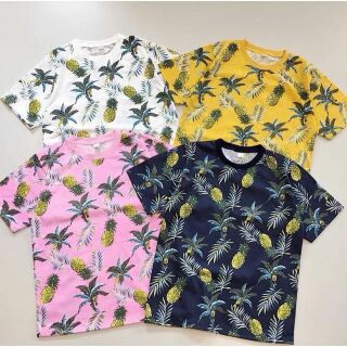 เสื้อยืดลายสับปะรด 🍍🍍🍍