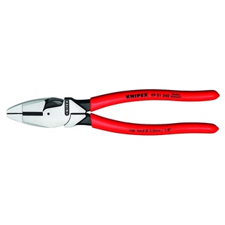 คีมปากจระเข้ KNIPEX NO.09 01 240 Linemans Pliers ขนาด (240mm.) [ Gear Garage by Factory Gear ]