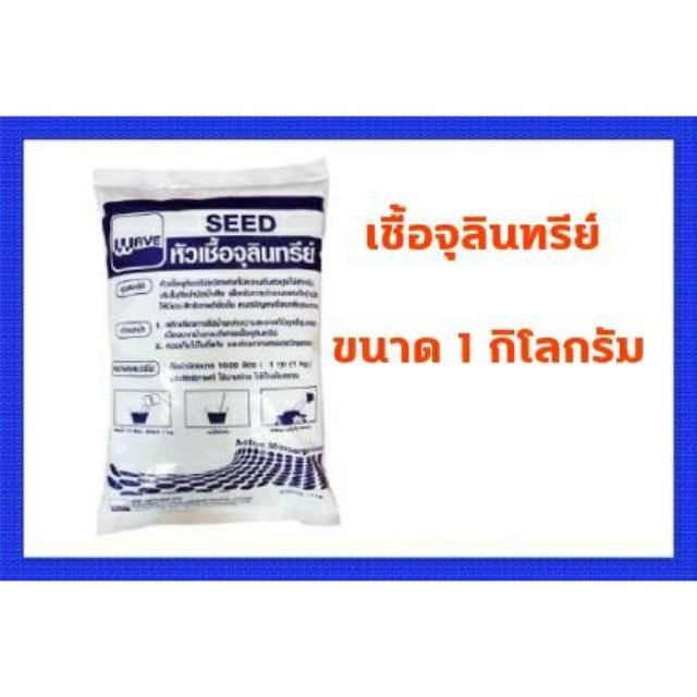 หัวเชื้อจุลินทรีย์ 1 กิโลกรัม KG เติมในถังบำบัดน้ำเสีย ลดกลิ่นรบกวน สำหรับถังบำบัดขนาด 1000 ลิตร ส้ว