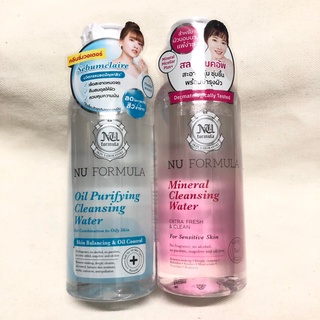 Nu Formula Oil Purifying Cleansing Water 100ml / Nu Formula Mineral Cleansing Water For Sensitive Skin 100ml