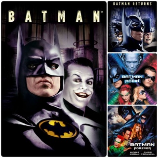 แบทแมน ครบ 4 ภาค Batman 4-Movie Collection #หนังฝรั่ง #แพ็คสุดคุ้ม (ดูพากย์ไทยได้-ซับไทยได้)