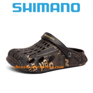 Shimano รองเท้าแตะลําลอง ระบายอากาศ หลากสี สําหรับผู้ชาย เหมาะกับการตกปลา 2023