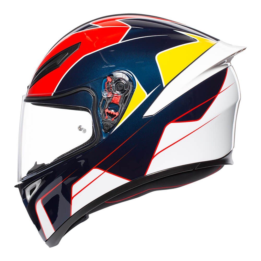 หมวกกันน็อค AGV K1 PITLANE BLUE/YELLOW/RED 🔥ราคา 6,900 บาท🔥