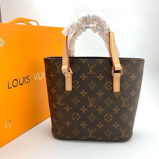 LOUIS VUITTON VAVIN PM MONOGRAM CANVAS TOTE BAG กระเป๋าถือ พร้อมสายสะพายข้างแบบโซ่ crossbody แบรนด์หลุยส์วิตตอง หนังแท้