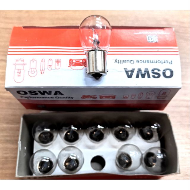 หลอดไฟเลี้ยว​93 50/หลอด​ oswa 12v25w