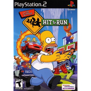 The Simpsons: Hit &amp; Run แผ่นเกมส์ ps2