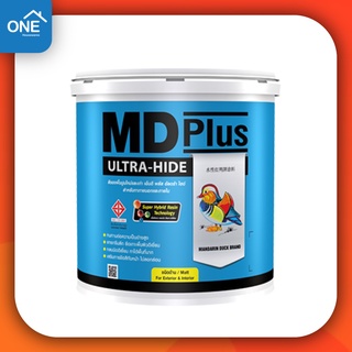 สีรองพื้นปูนเก่า TOA MD Plus รองพื้นปูนใหม่ รองพื้นปูนเก่า ตรา เป็ดหงส์ ขนาดแกลลอน