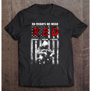เสื้อยืด ลาย On Fridays We Wear Red Friday สําหรับผู้ชาย
