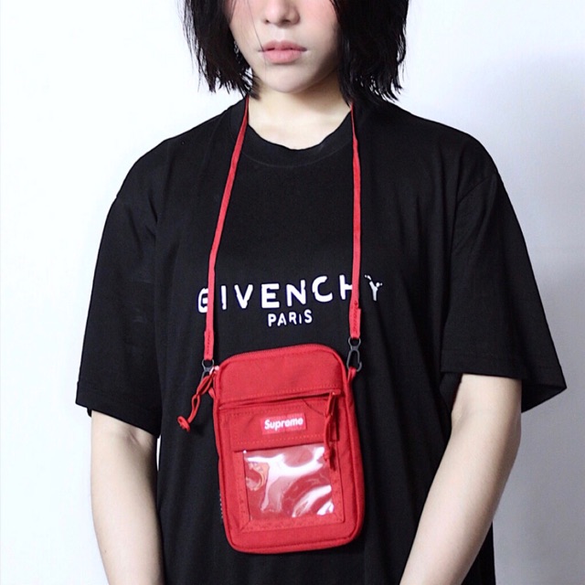 supreme utility bag red