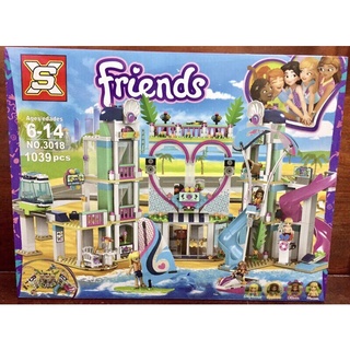 เลโก้ No 3018 Friend Heartlake City Resort จำนวน 1039 ชิ้น (myj)