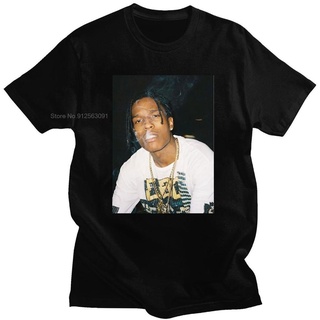 เสื้อยืดแขนสั้นลําลอง พิมพ์ลายกราฟฟิค NAGRI Asap Rocky สไตล์ฮาราจูกุ สตรีท แฟชั่นฤดูร้อน สําหรับผู้ชาย