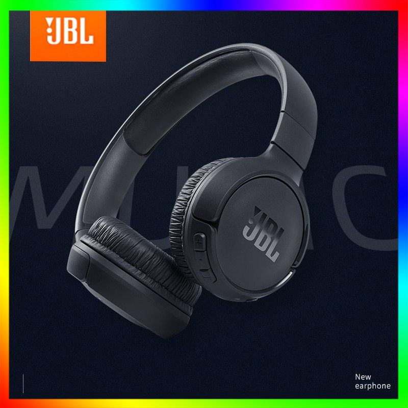 ღღ Original Fone De Ouvido Jbl Tune 600btnc T500bt Noise Cancelling Jbl 500t On Ear Wireless Bluetooth Headphone Soli Shopee Thailand