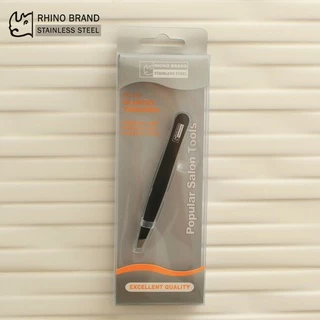 แหนบ RHINO BRAND No.S61 SLANTED TWEEZERS (ของแท้)