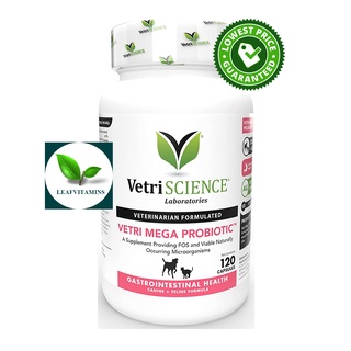 Vetriscience Vetri Mega Probiotic™ - 120 CAPSULE  (สำหรับ สุนัข และ แมว)