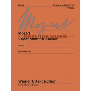 (โค้ดINCSM2Lลด70฿) Mozart Variations for piano UT50009