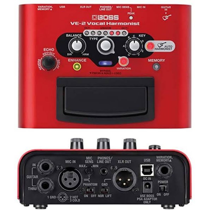 BOSS VE-2 เอฟเฟคร้อง