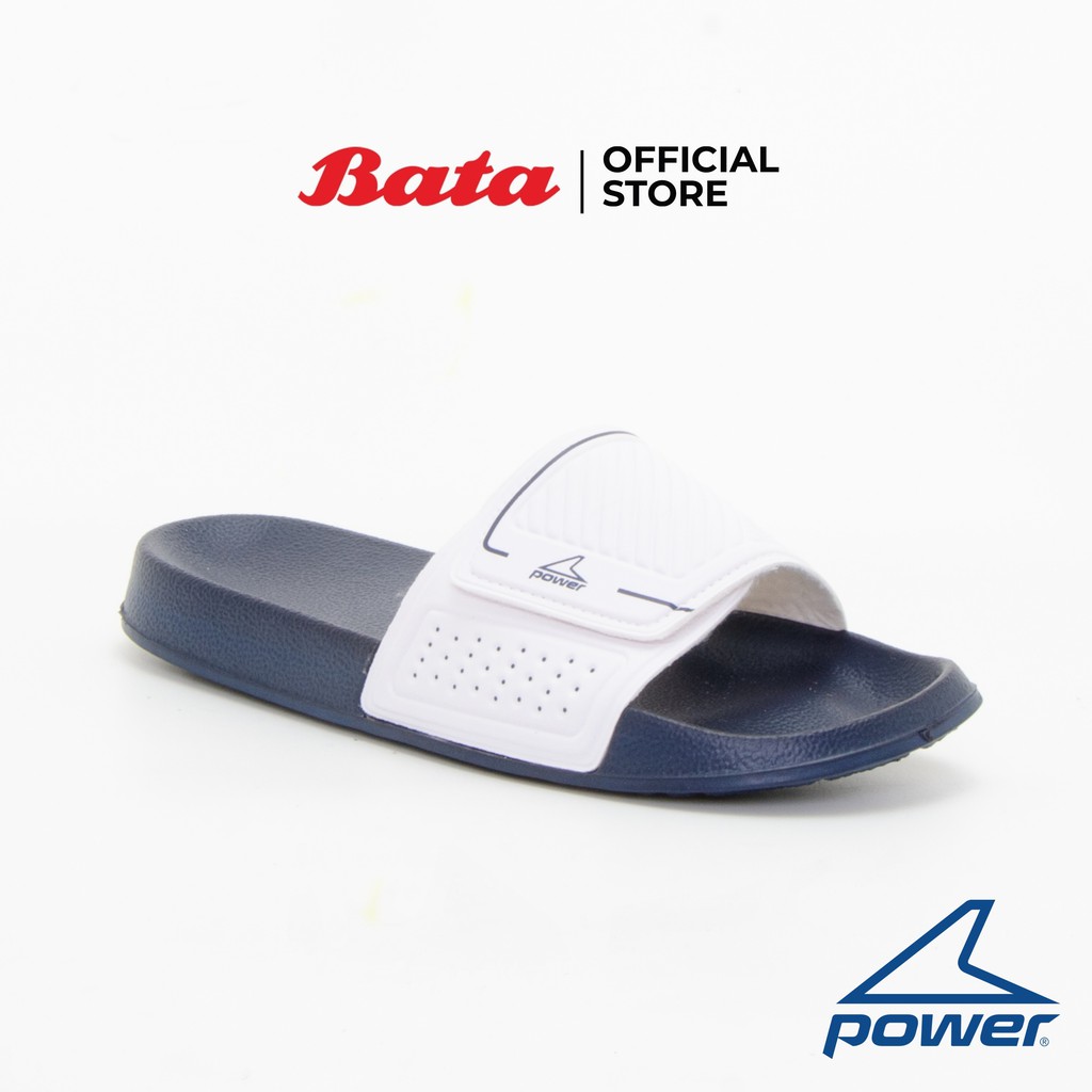 Bata Men's Sport Sandals ยี่ห้อ Power รองเท้าแตะกีฬาสำหรับผู้ชาย รุ่น Lonan สีขาว 8611927