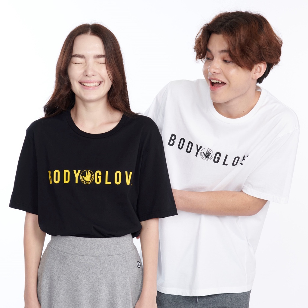 BODY GLOVE Unisex Graphic Tee Cotton T-Shirt เสื้อยืดลายโลโก้ รวมสี  TShirt