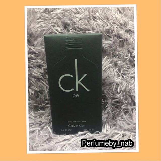 น้ำหอม ck be ของแท้ กล่องซีล200 ml