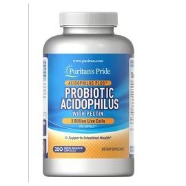 Puritan's Pride [15v	Probiotic Acidophilus Pectin 3 billion live cell	100/250 capsules ถูกสุดในไทย] 3 พันล้านจุลินทรีย์