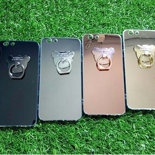 เคส Oppo F1s(A59) TPU โครเมี่ยมพร้อมแหวน(NEW)