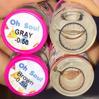 Oh soul gray / brown พร้อมส่งสายตาปกติ และสายตาสั้น