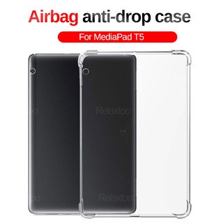 Shockproof Transparent Airbag Case For Huawei MediaPad M5 8 M3 8.4 M5 Lite 10.1 M6 10.8 Turbo 8.4 Tablet Soft TPU Silicone Cover