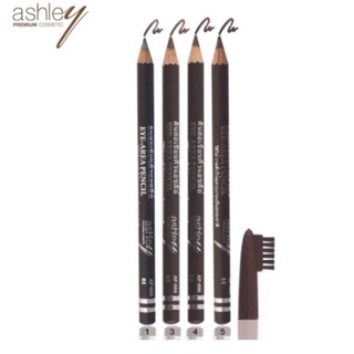 Ashley Eyebrow Pencil AP006  แอชลี่ย์ ดินสอ เขียนคิ้ว พร้อมแปรงปัด