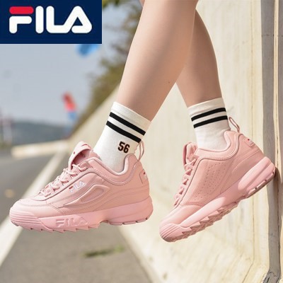 นองใหม่ 💯% FILA แท้ II สีชมพู Disruptor