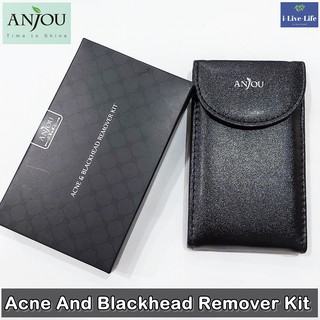 อุปกรณ์กำจัดสิว สิวเสี้ยน สิวหัวดำ Acne And Blackhead Remover Kit - Anjou