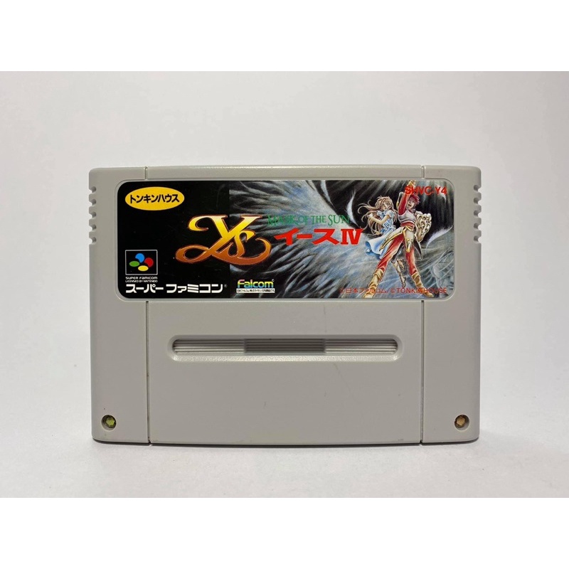 ตลับแท้ SUPER FAMICOM  Ys IV : Mask of the Sun