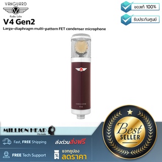 Vanguard Audio Labs : V4 Gen2 by Millionhead (ไมโครโฟน FET Condenser ตอบสนองความถี่อยู่ที่ระหว่าง 20Hz-20000Hz)