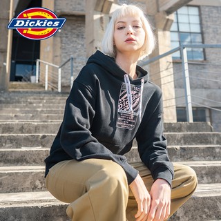 Dickies เสื้อกันหนาวมีฮู้ดพิมพ์ลายโลโก้